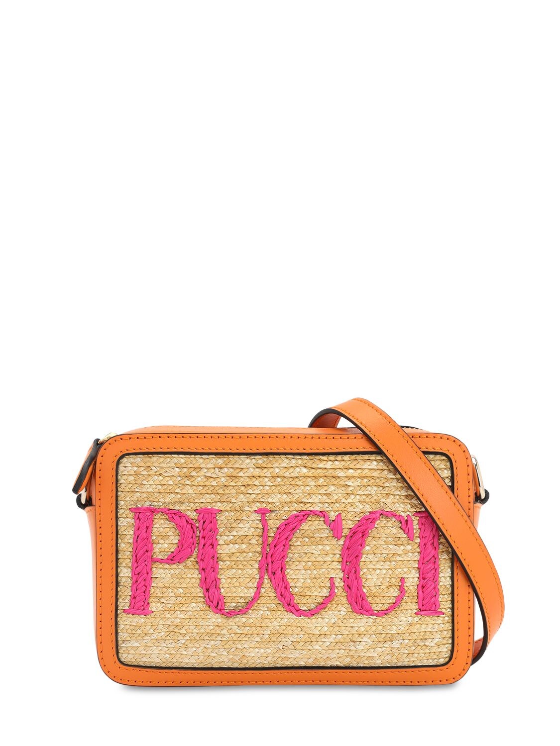 Emilio Pucci, Bags, New Emilio Pucci Commessa Signature Orange Handbag