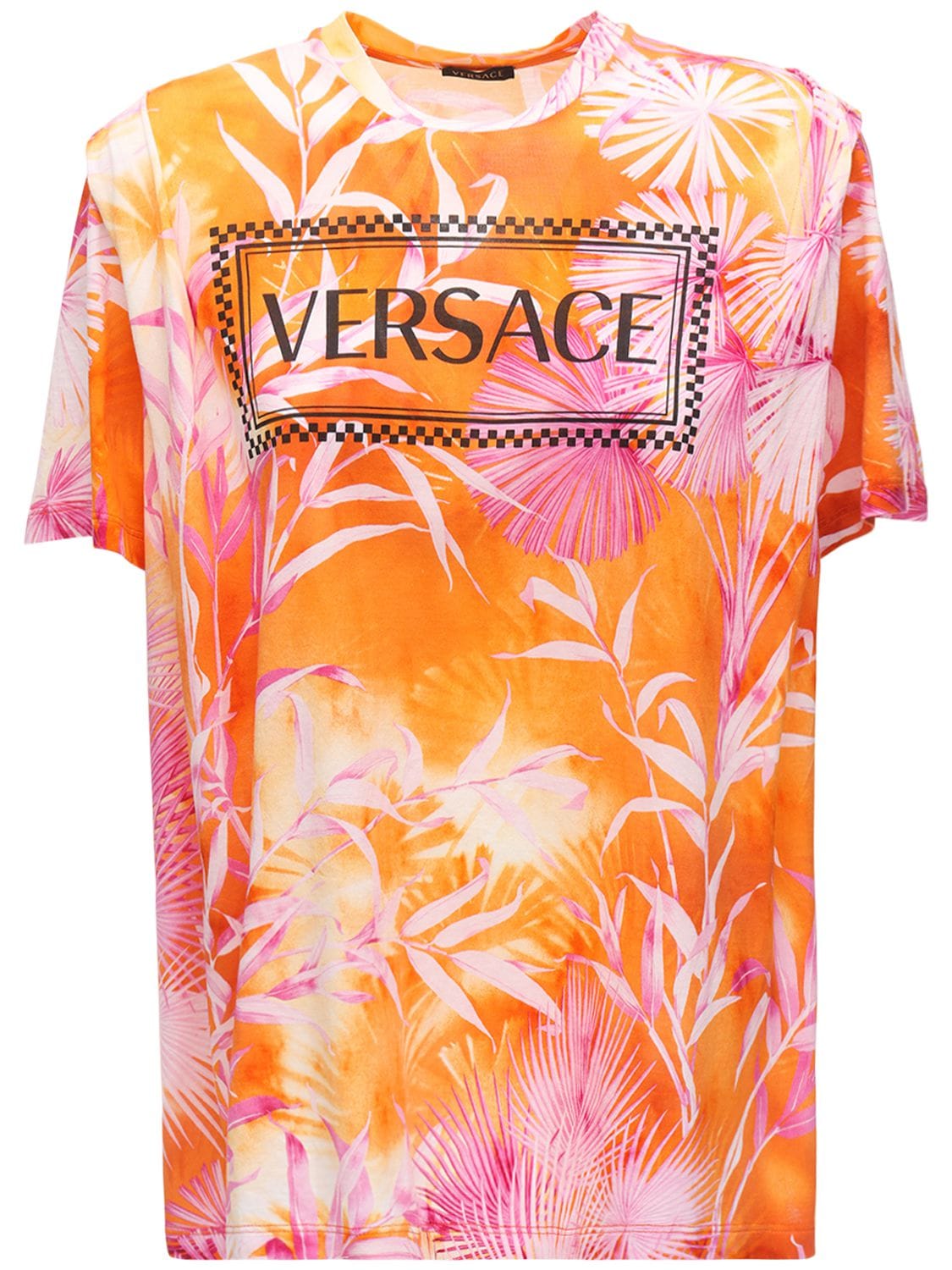 orange versace t shirt