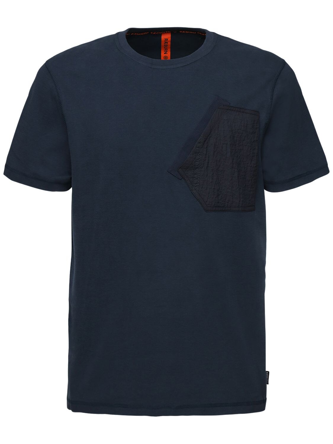 Christopher Raeburn Parasuit Pocket Cotton Jersey T-shirt In Navy