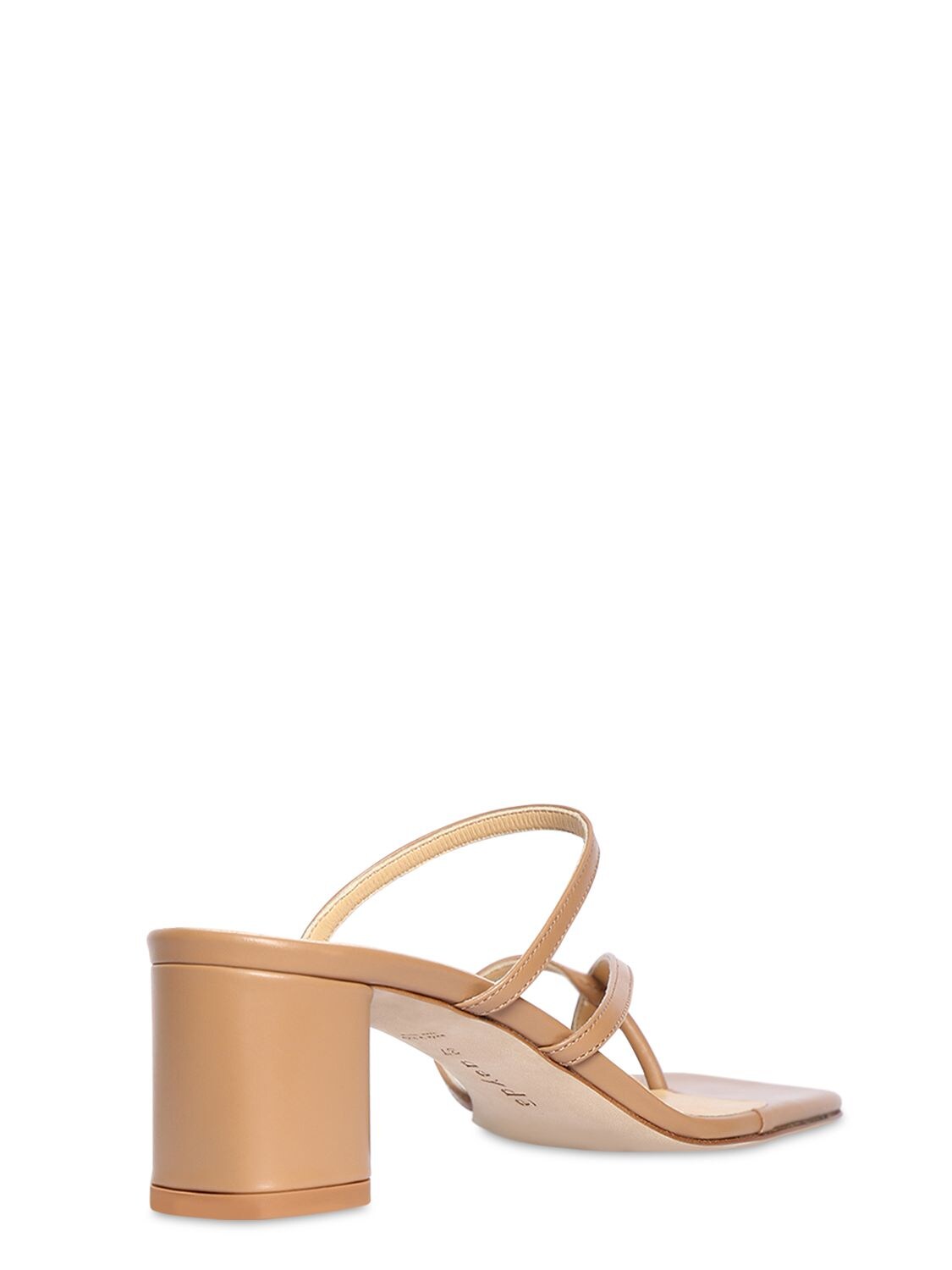 aeyde larissa leather mules