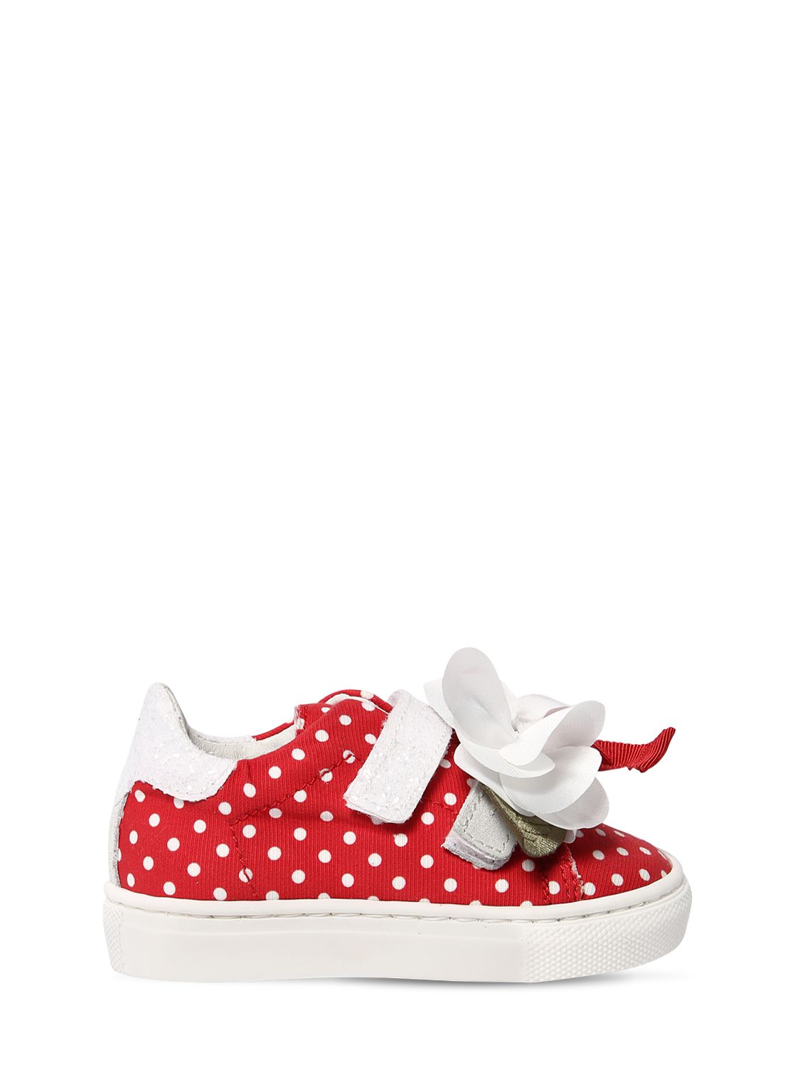Ledersneakers Mit Druck