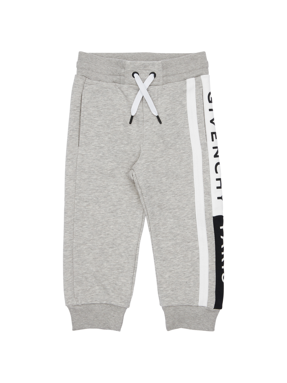 Givenchy Logo Lined Drawstring Track Pants In Grey