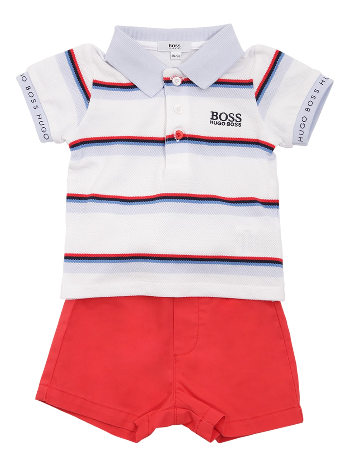 baby boy hugo boss shorts and shirt