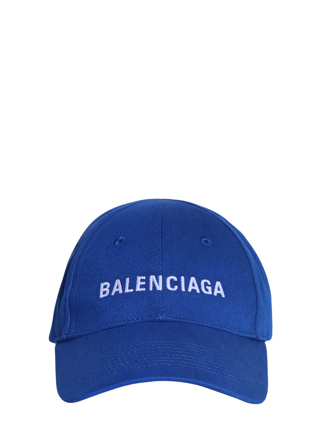 BALENCIAGA LOGO刺绣有机棉棒球帽,71IOFX001-NDI3NW2
