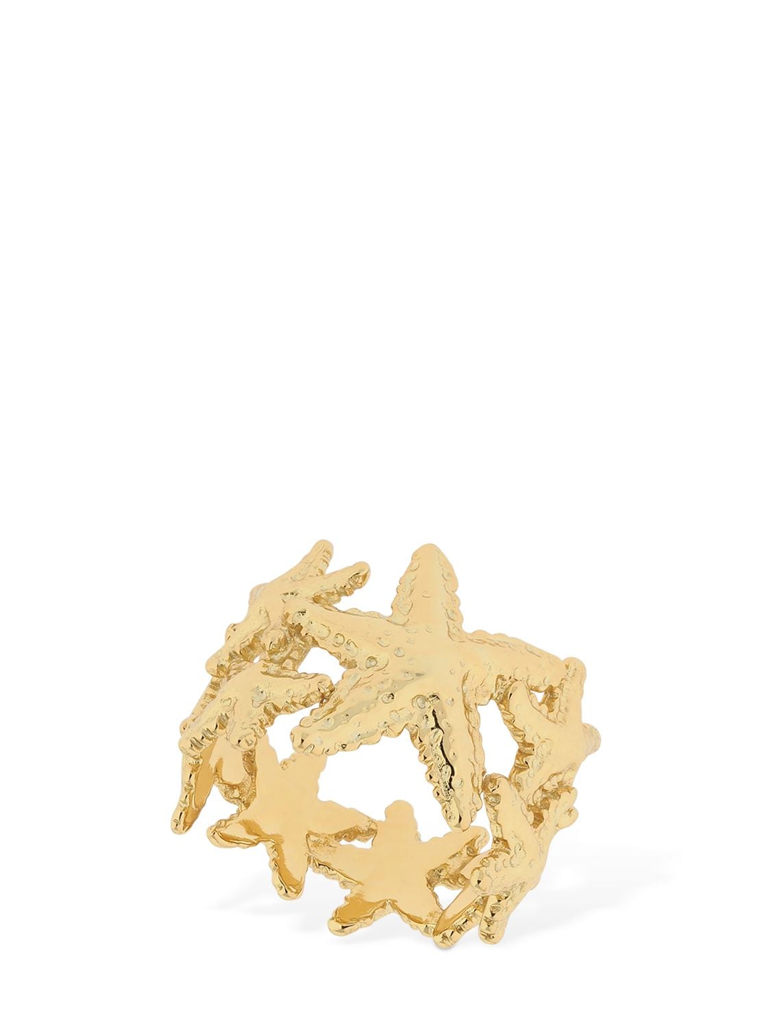 Aurelie Bidermann Cassis Seashell Shape Thick Ring In Gold