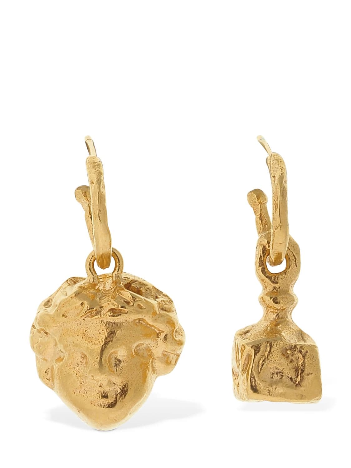 Alighieri Casella & The Music Asymmetric Earrings In Gold
