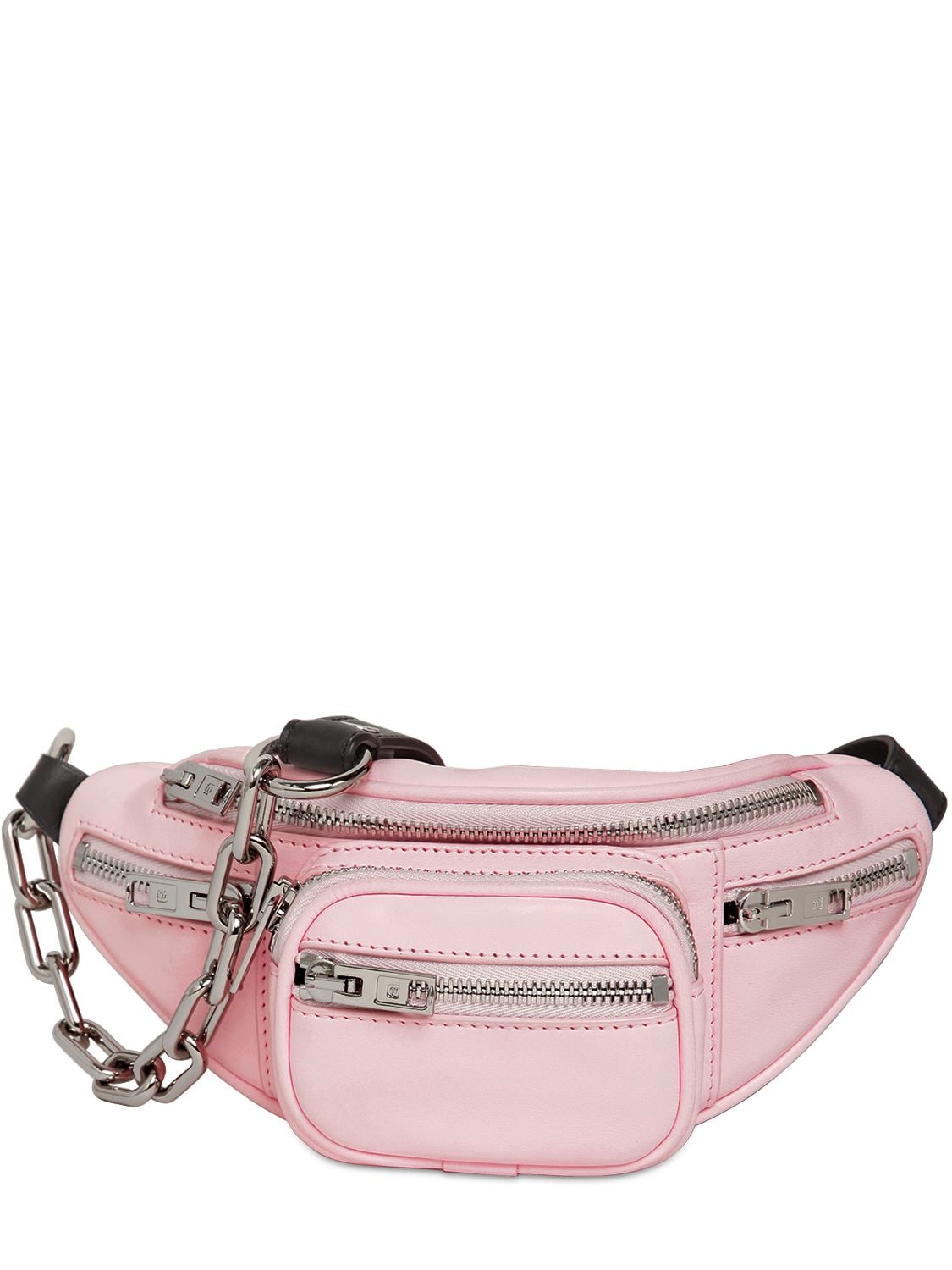 Alexander Wang Mini Attica Soft Leather Belt Bag In Pink
