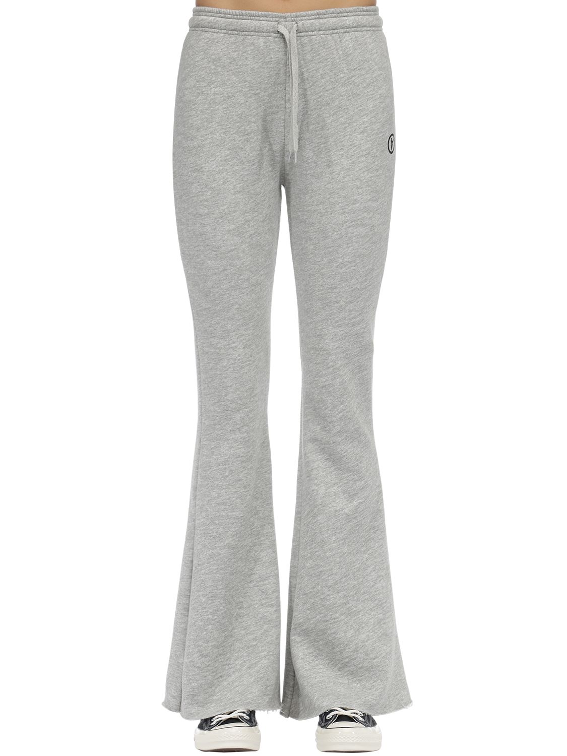 flared grey joggers