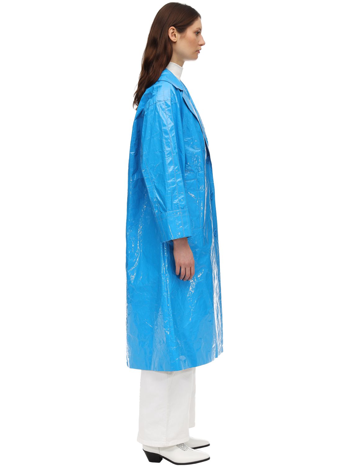 STAND STUDIO LEXIE NYLON TRENCH COAT