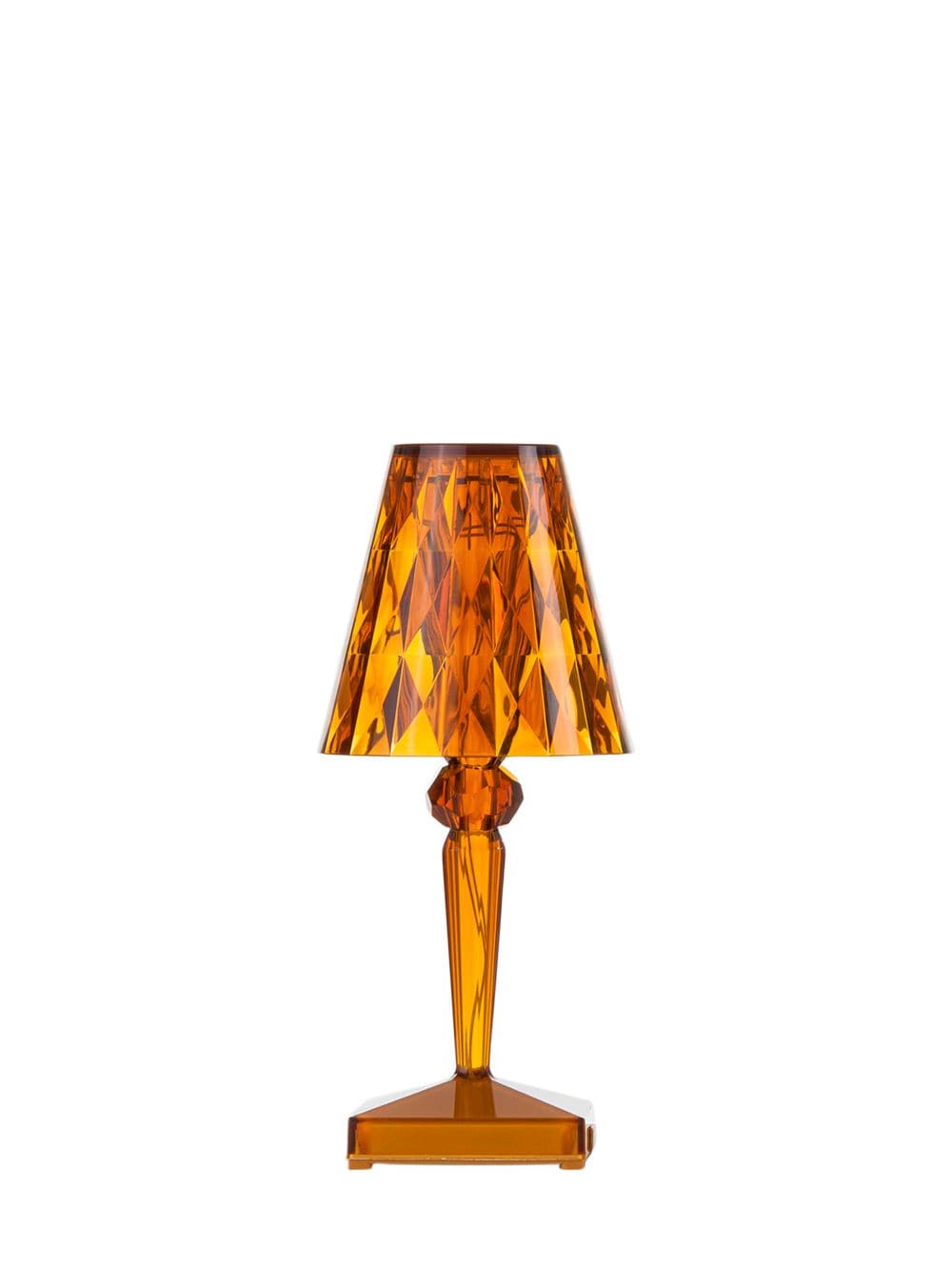 Kartell Battery Table Lamp In Orange