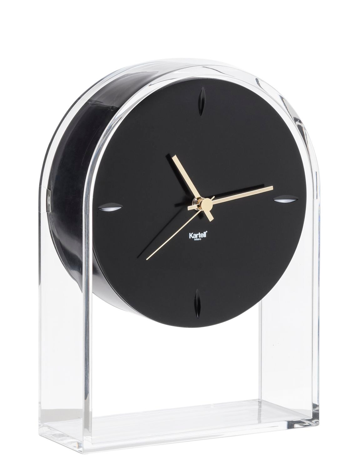 Shop Kartell Air Du Temps Clock In Transparent