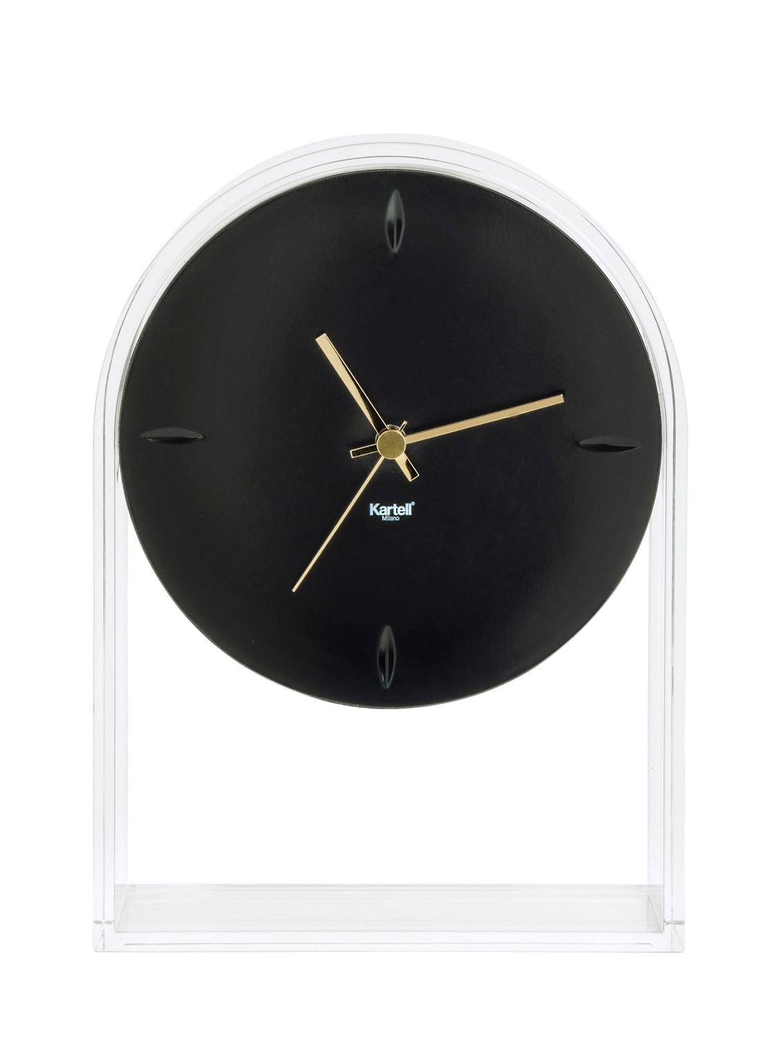 Kartell Air Du Temps Clock In Transparent
