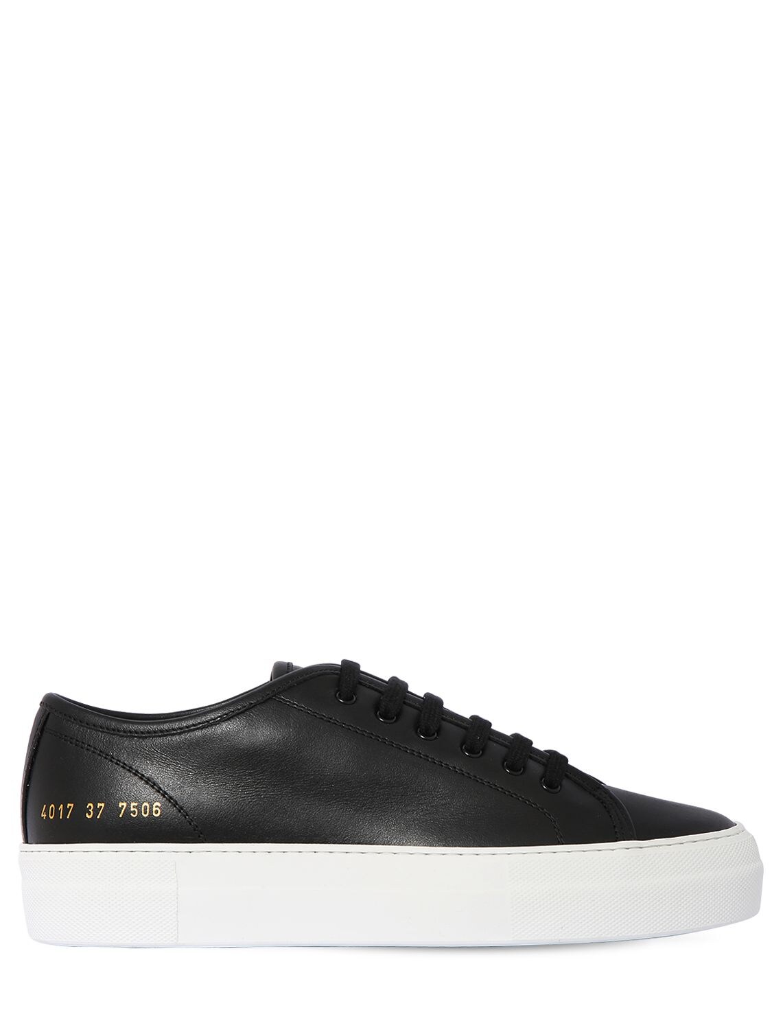 COMMON PROJECTS 40MM TOURNAMENT SUPER LEATHER SNEAKERS,71IVR7004-NZUWNG2