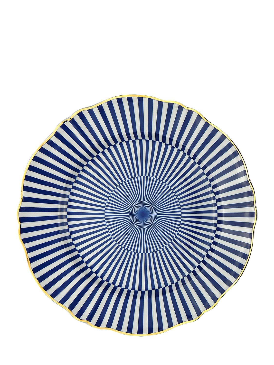 Bitossi Home Arcano Plate In Blue,multi