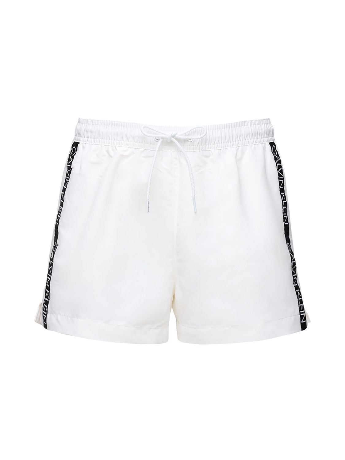 calvin klein side logo swim shorts