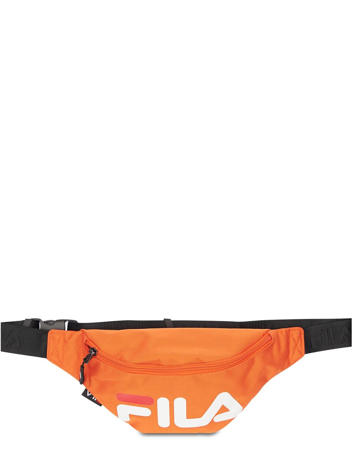 Fila Logo Printed Belt Bag In Orange