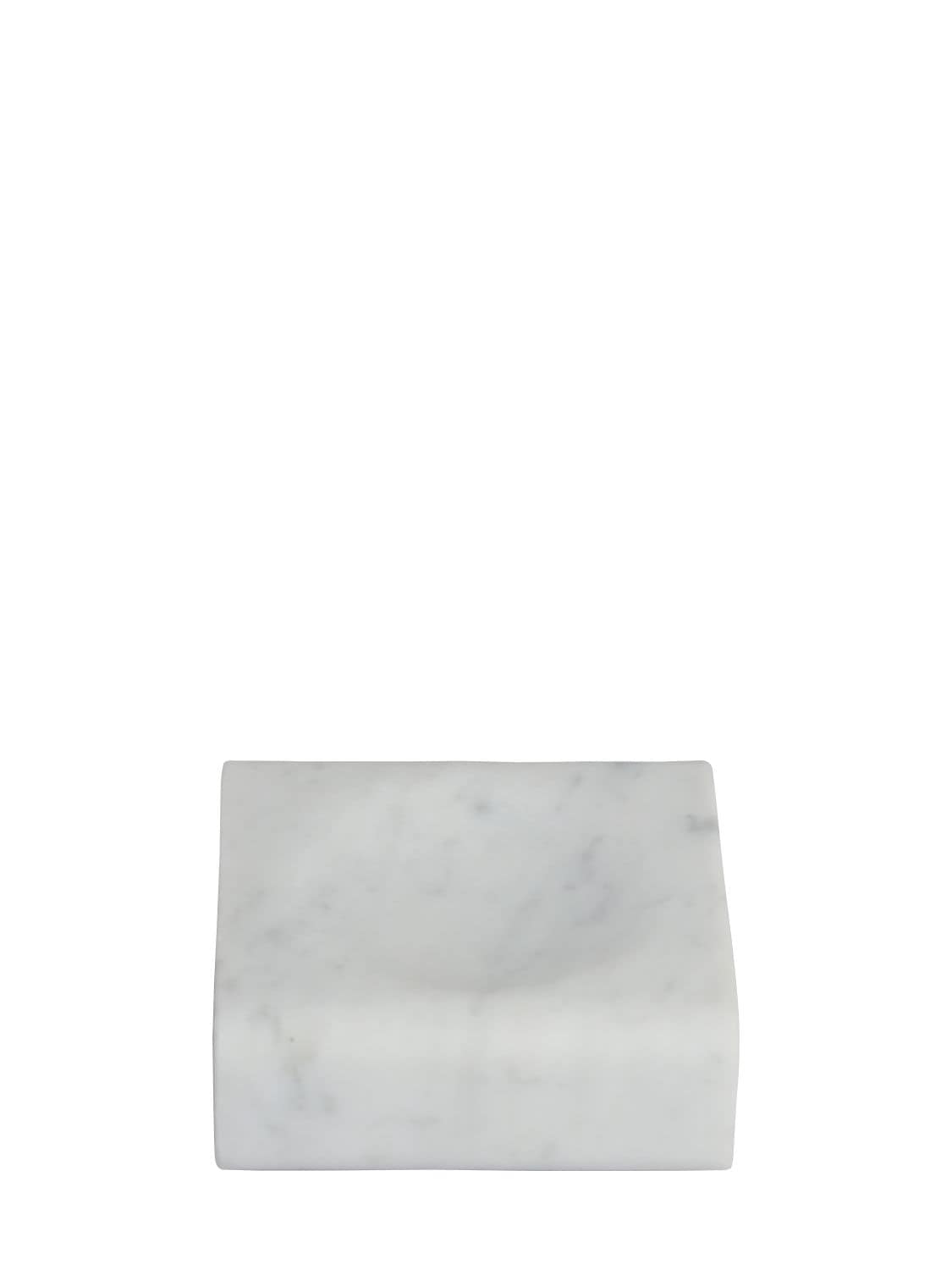 Salvatori Cushion Marble Valet Tray In White