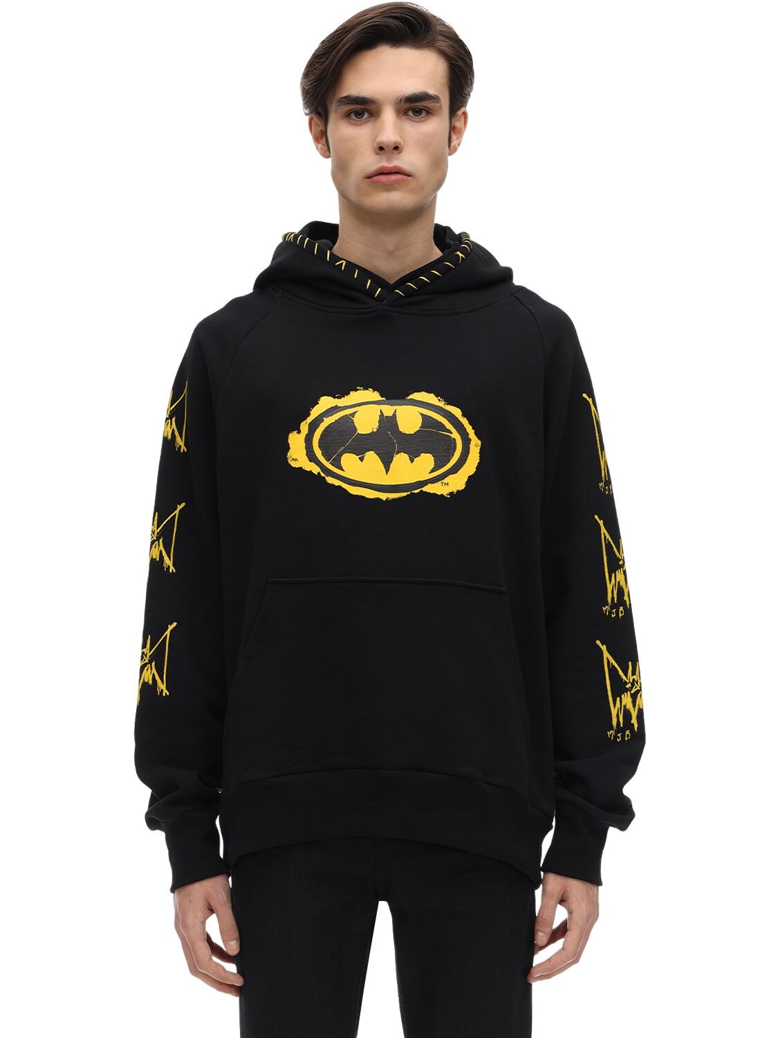 MJB MARC JACQUES BURTON BATMAN X MJB SWEATSHIRT HOODIE,71IWHV005-QKXBQ0S1