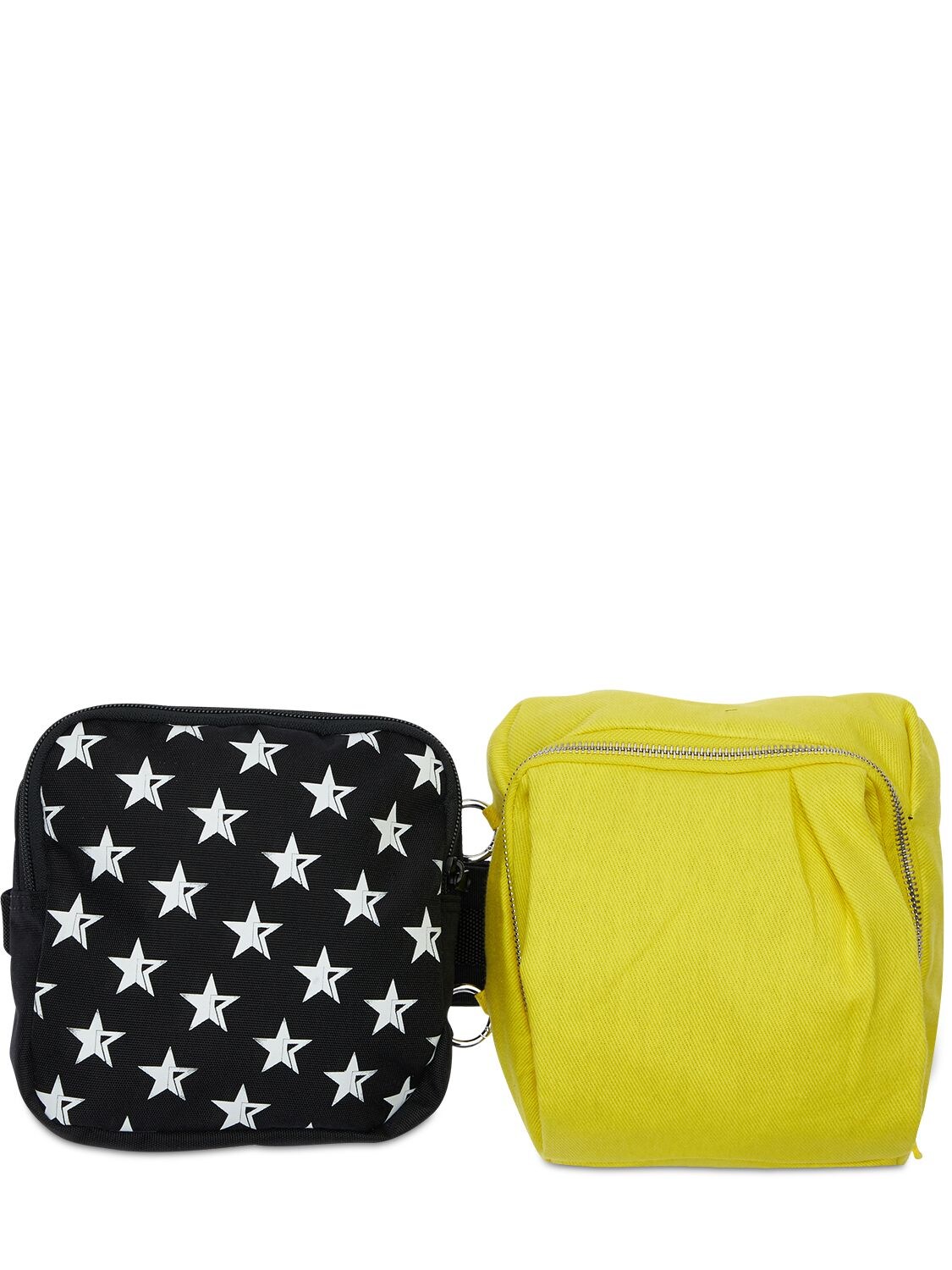3l Eastpak Rs Waist Loop Belt Bag In Black,yellow