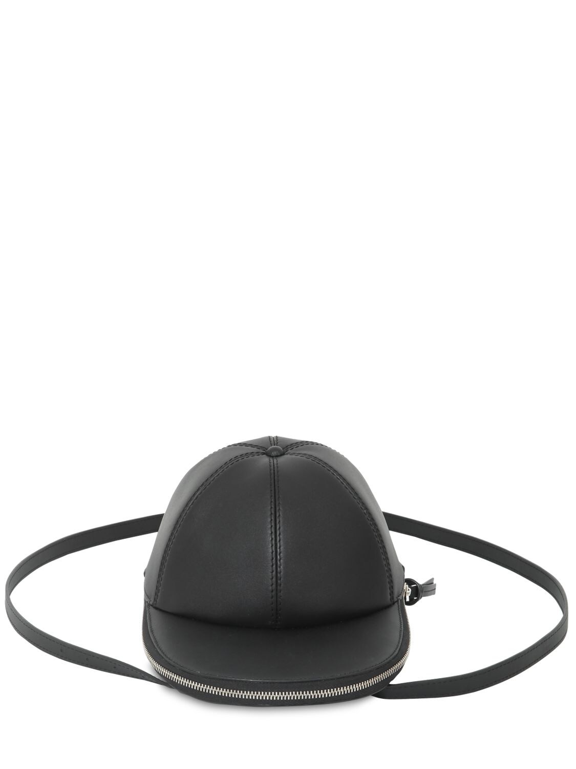 JW ANDERSON 鸭舌帽造型皮革斜挎包,71IWJQ002-OTK50