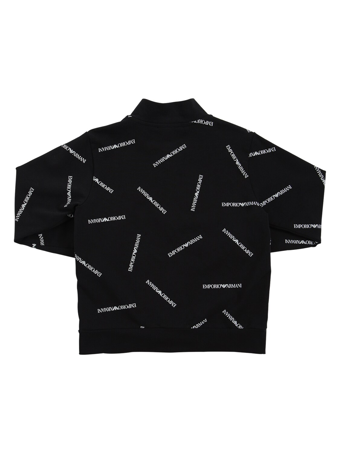 armani all over print sweatshirt
