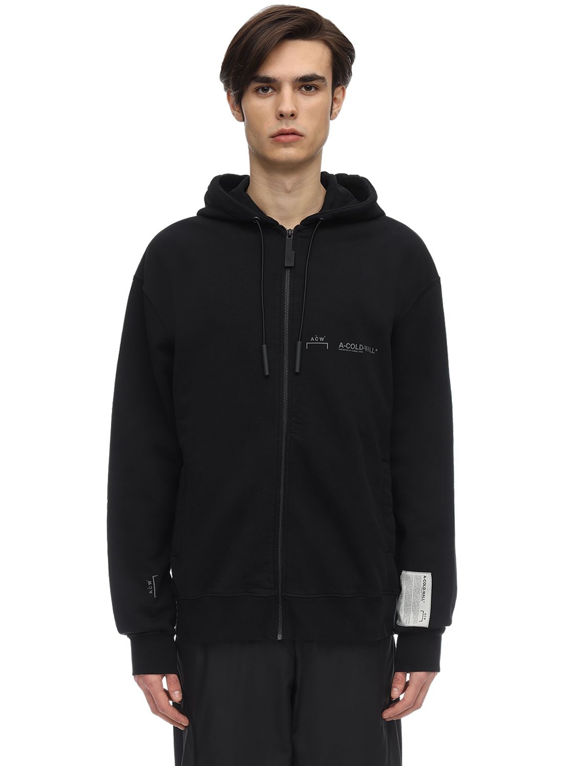 a cold wall logo hoodie