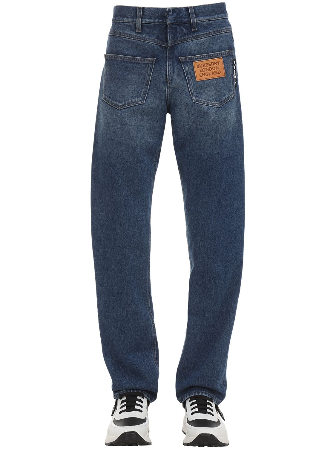 BURBERRY Cotton Denim Jeans for Men