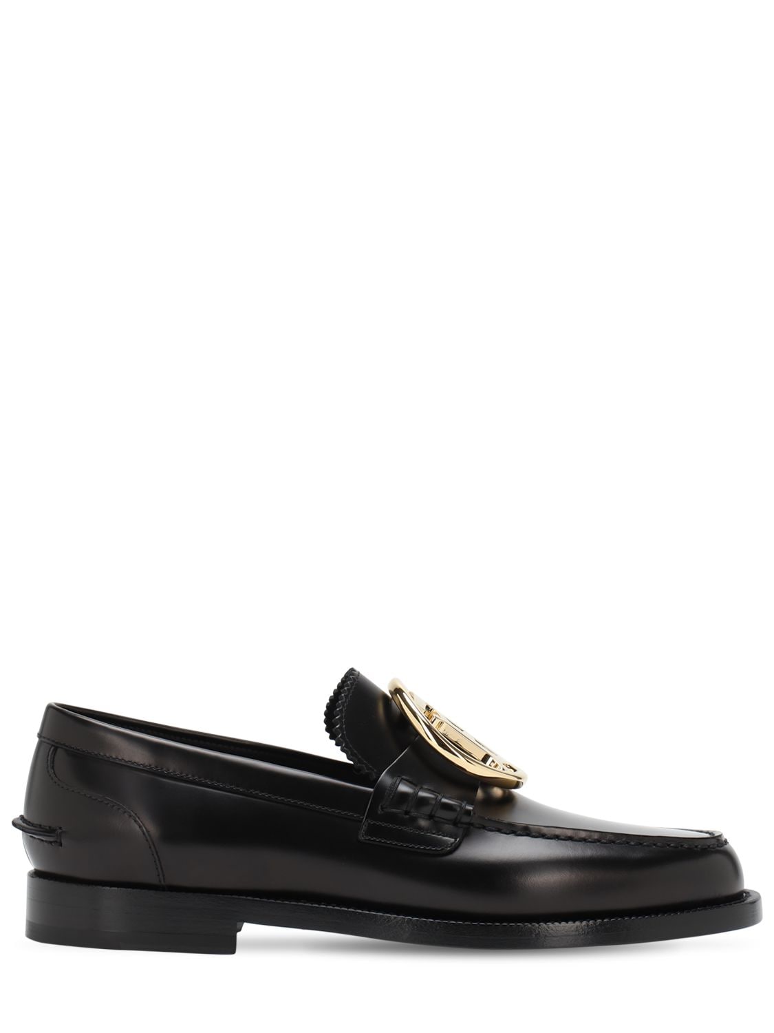 BURBERRY PATENT LEATHER LOAFERS,71IWO0016-QTEXODK1