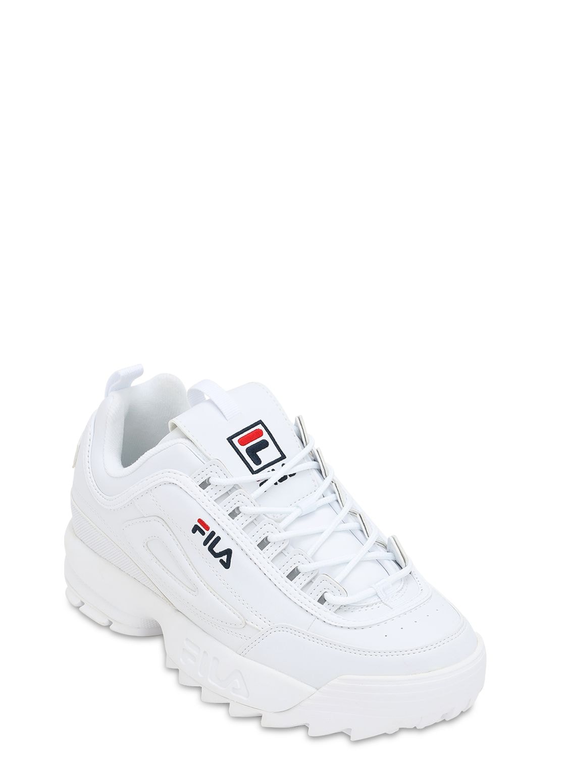 fila ridged sole disruptor sneakers