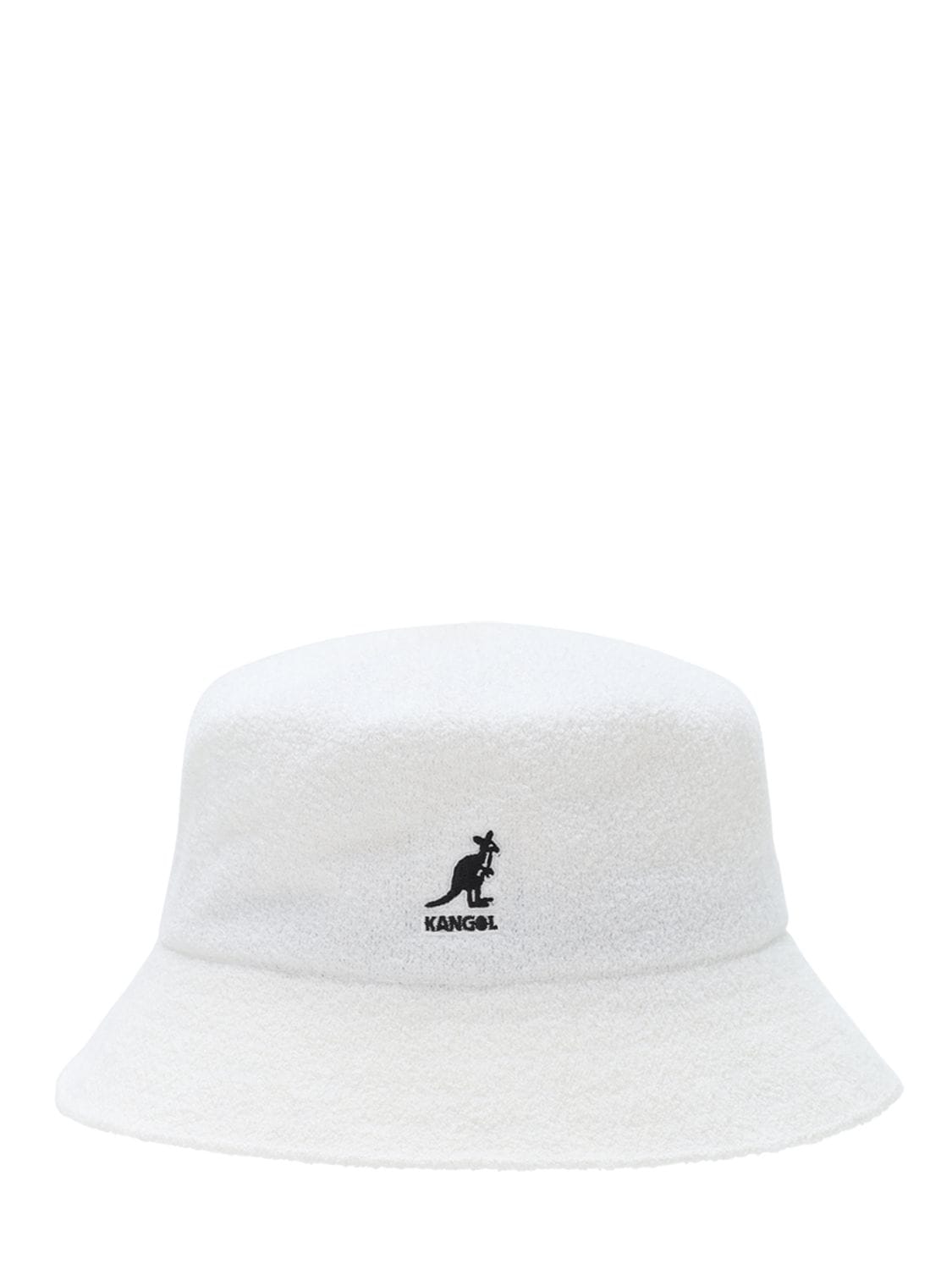 Buy Kangol Bermuda Hat With Large Logo In Black for Mens at Goxip