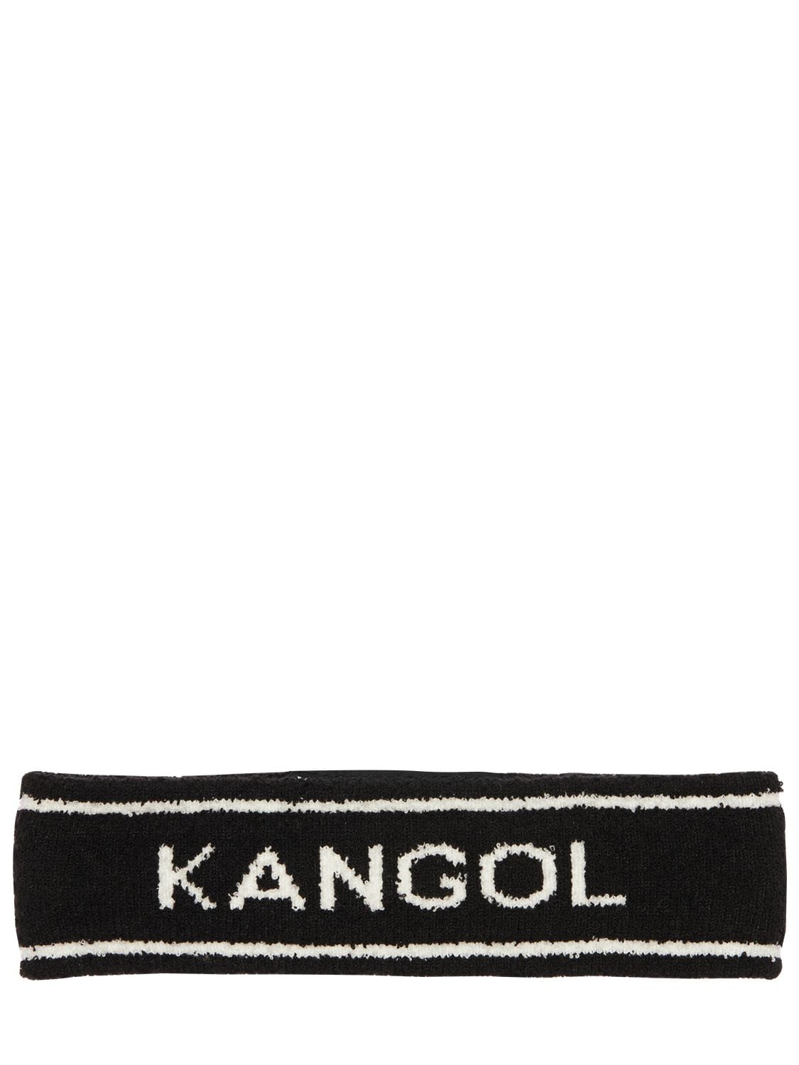 Kangol Bermuda Striped Headband In Black