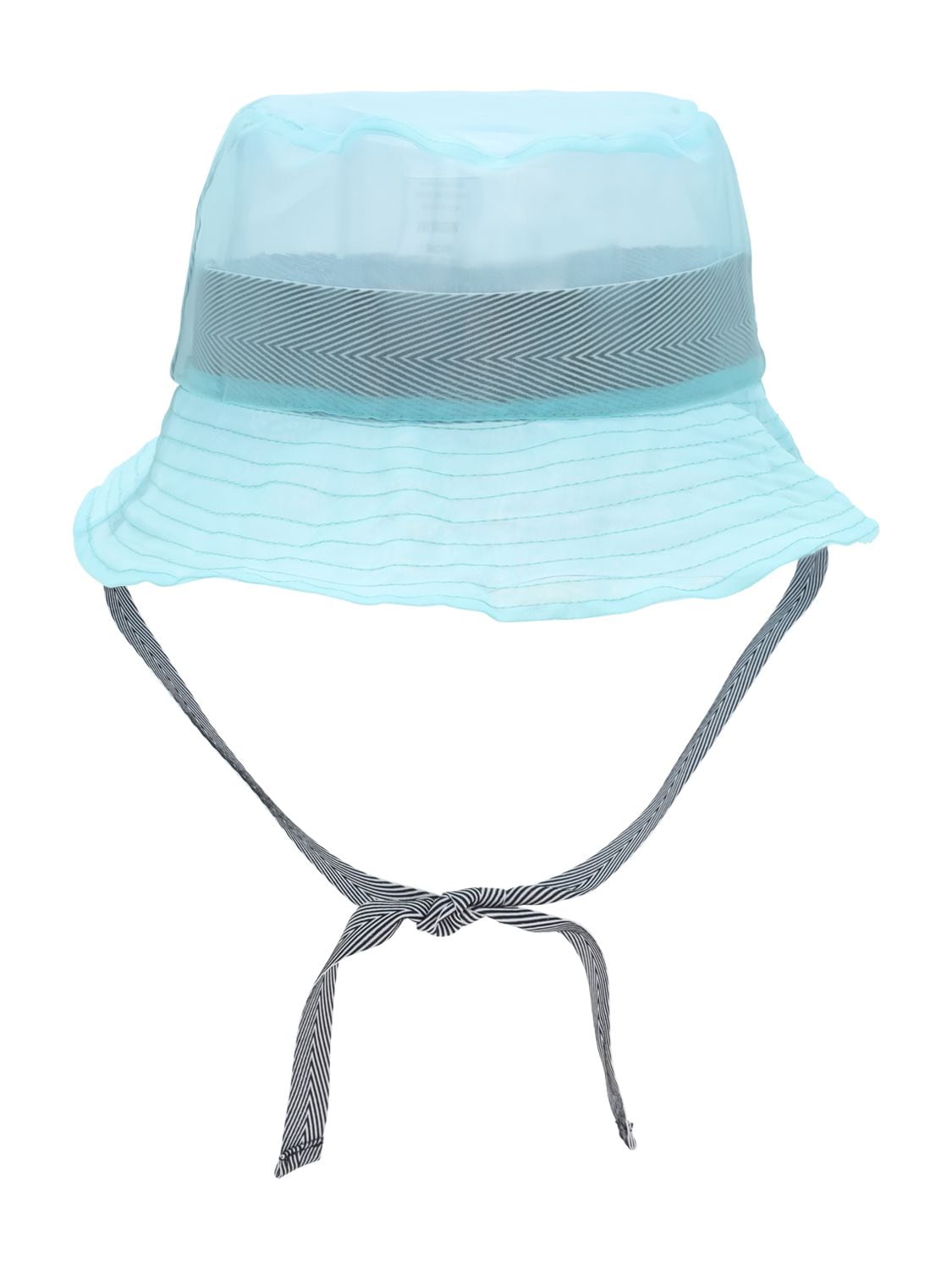 light blue kangol bucket hat