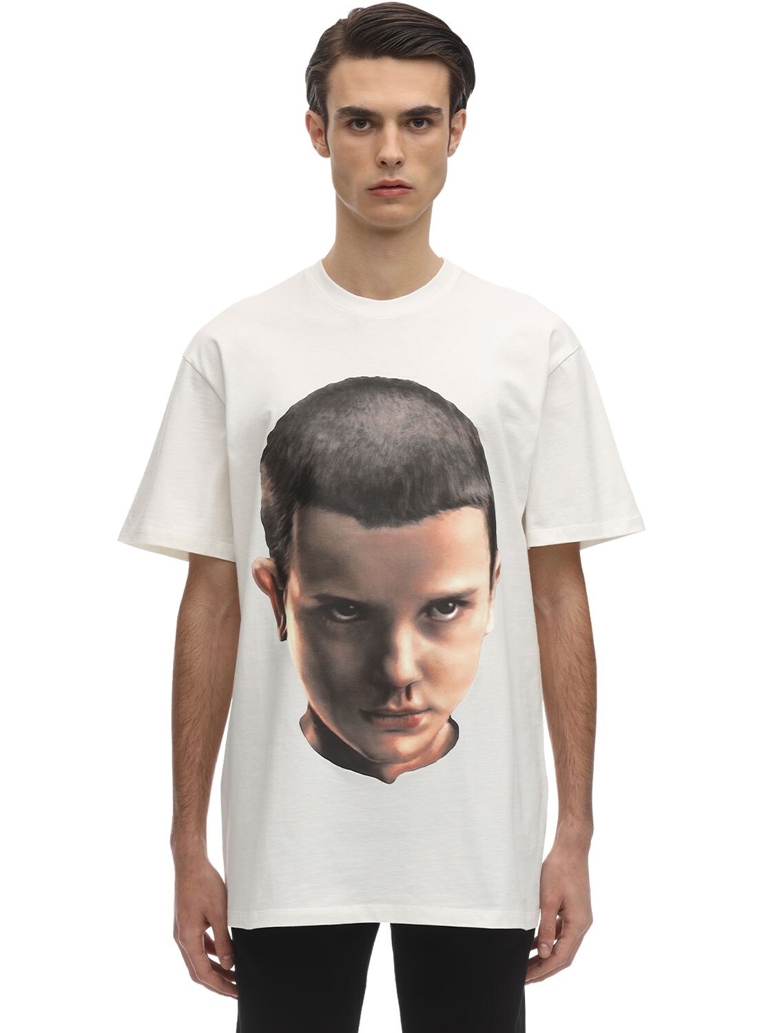 IH NOM UH NIT ELEVEN ARCHIVE PRINTED COTTON T-SHIRT,71IWQX007-MDGX0