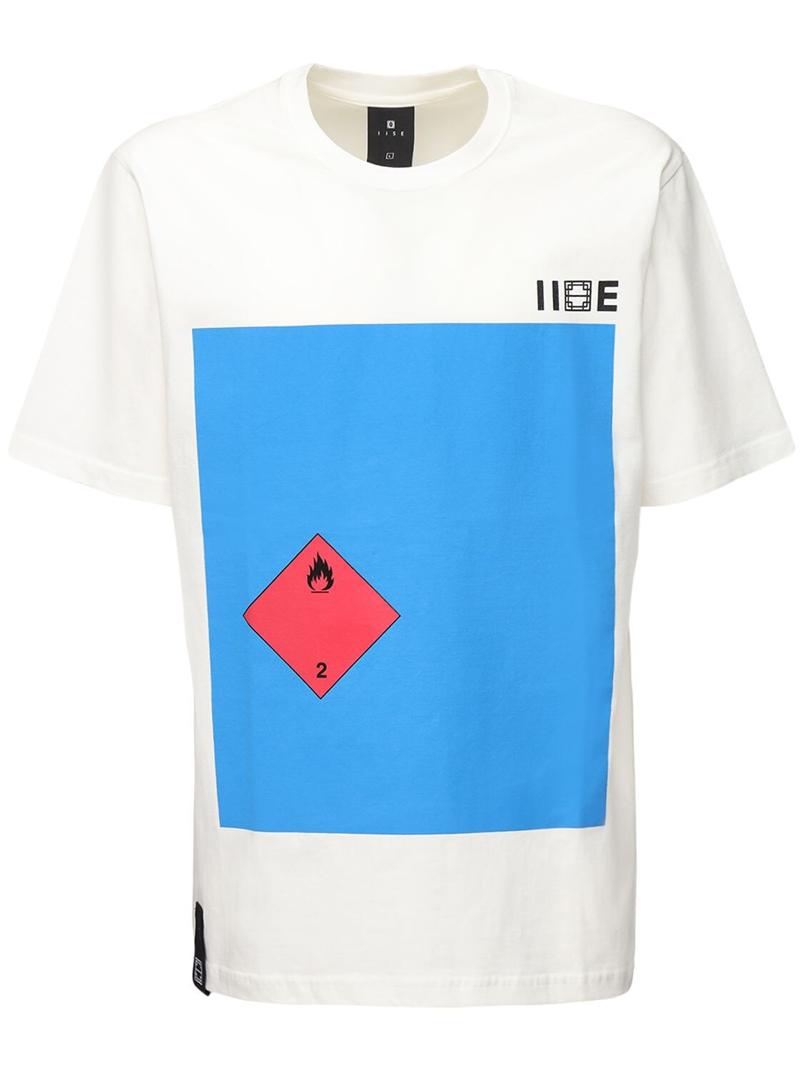 Iise Flammable Cotton T-shirt In White