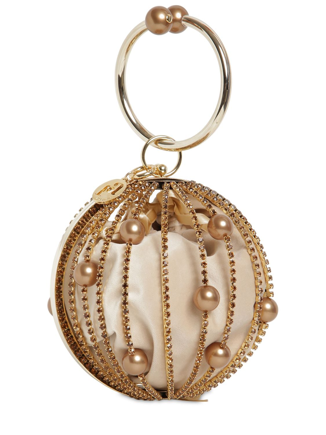 gold sphere bag