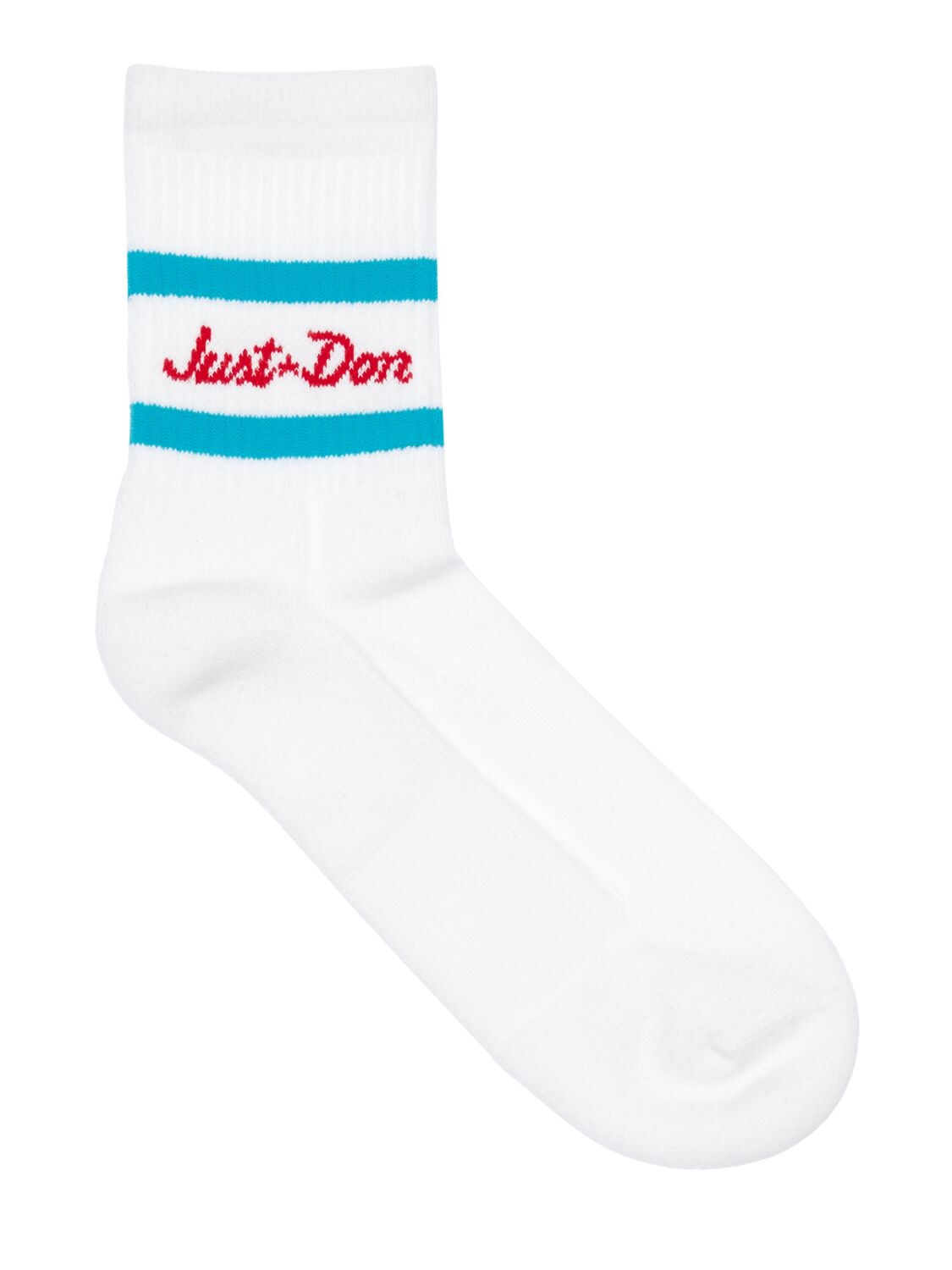 Just Don Cotton Socks In White