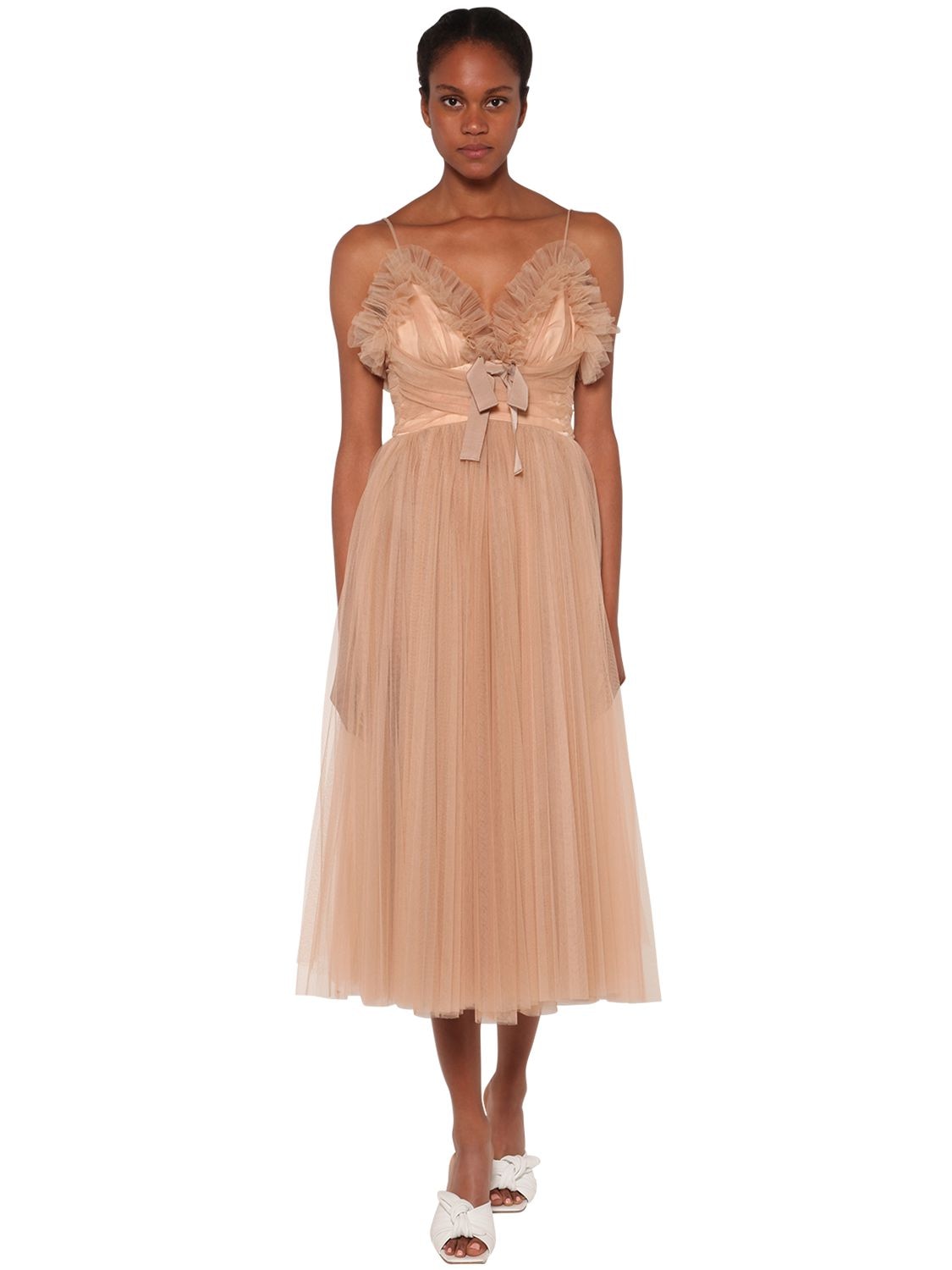 Tulle Long Dress By Brognano Coshio Online Shop