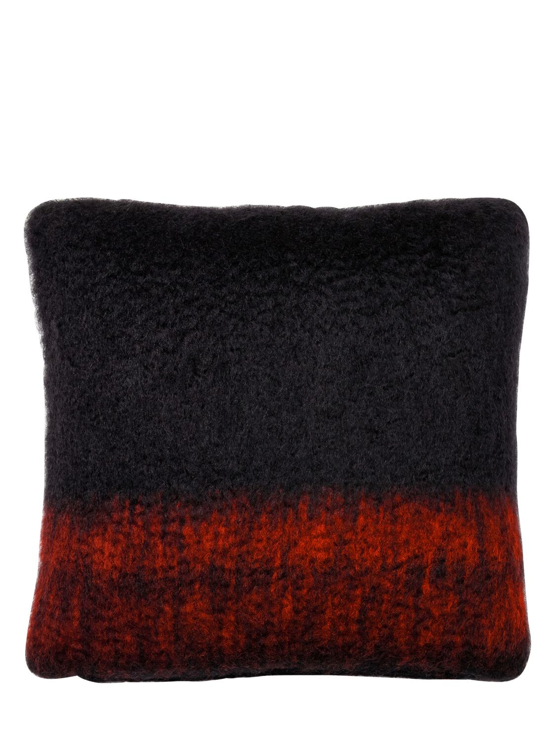 Viso Project Mohair Pillow In Black,red