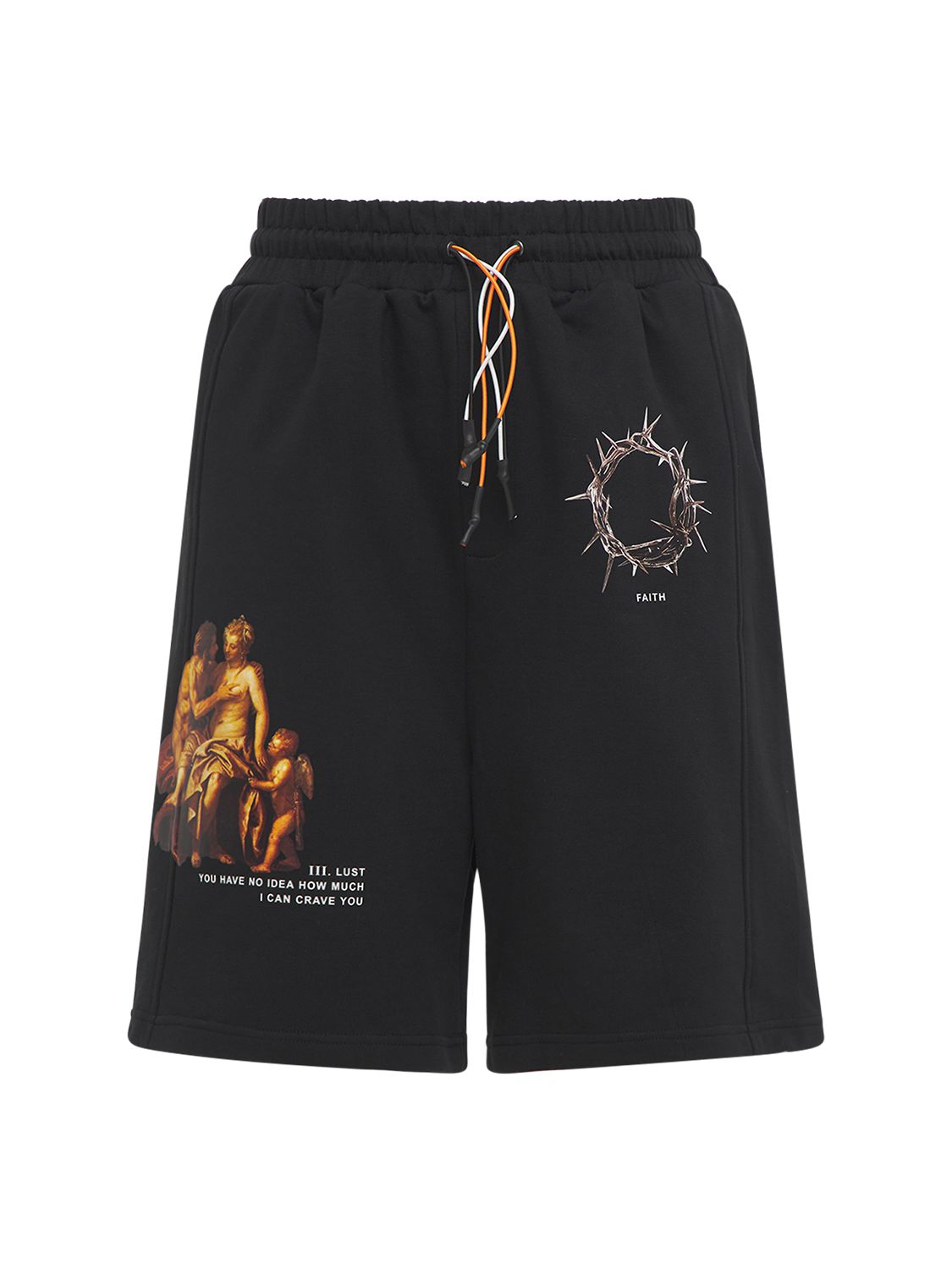 Bedruckte Baumwollshorts