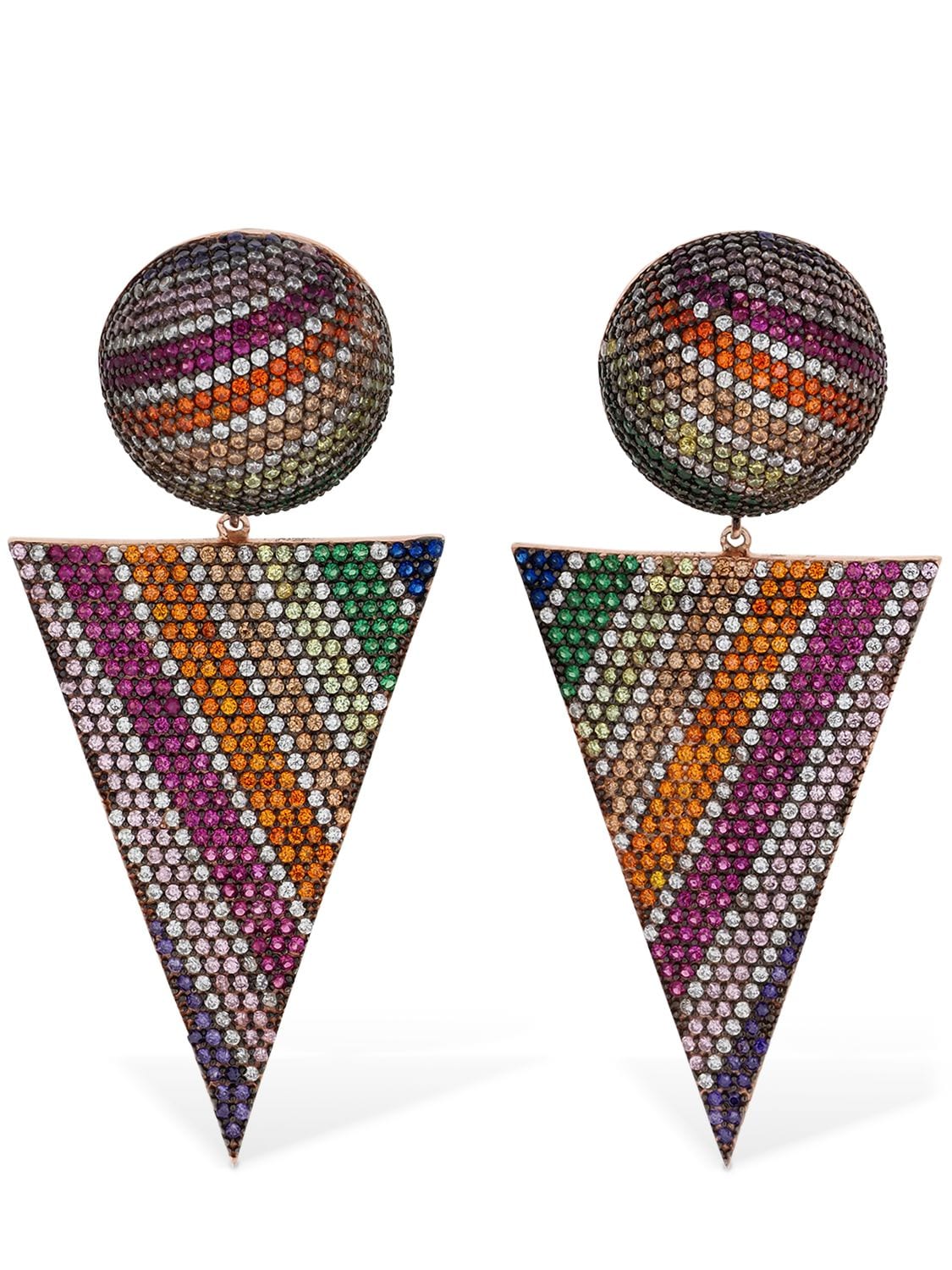 Space Circus Multicolor Earrings