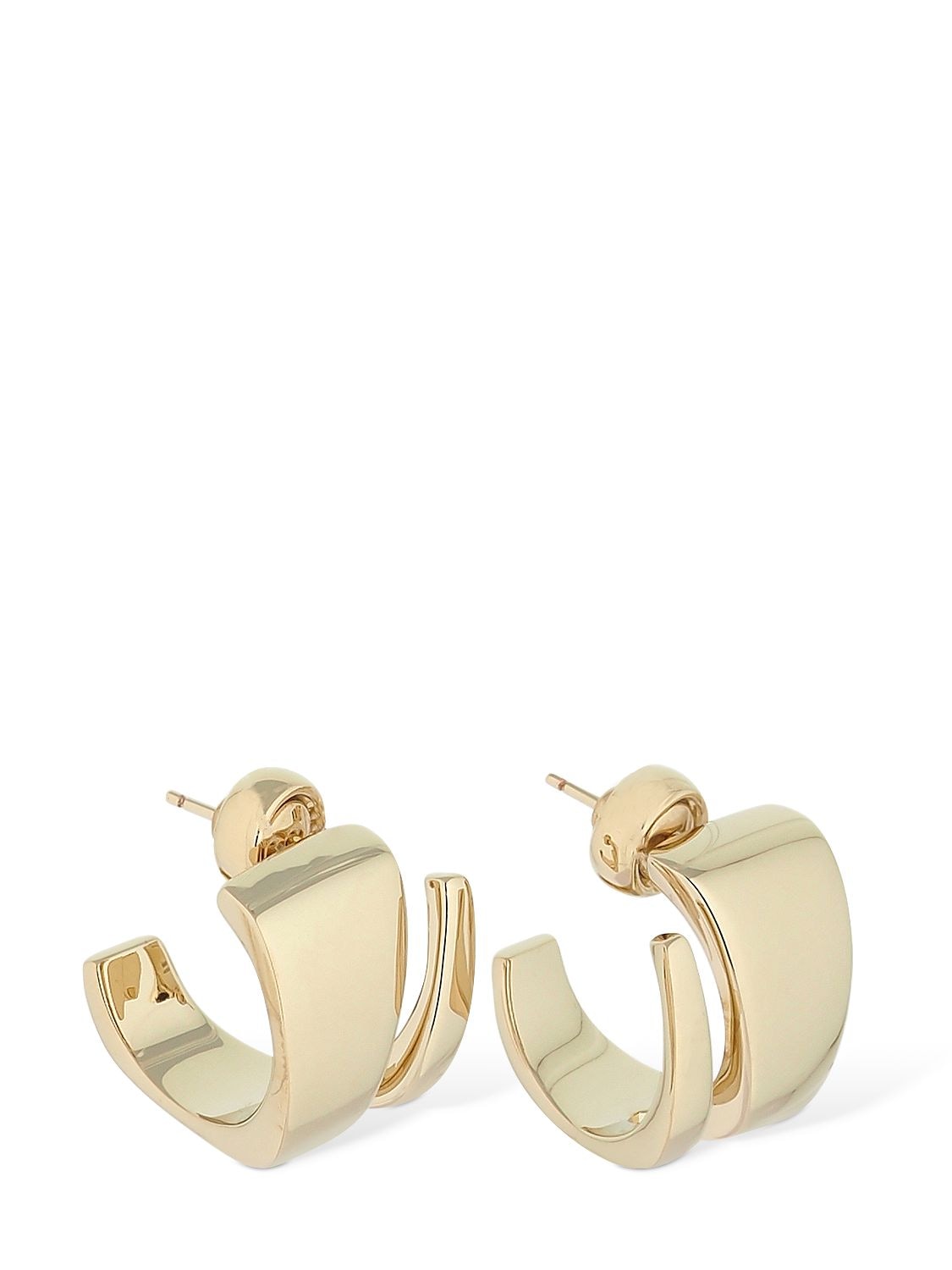 Givenchy Twist Mini Hoop Earrings In Gold