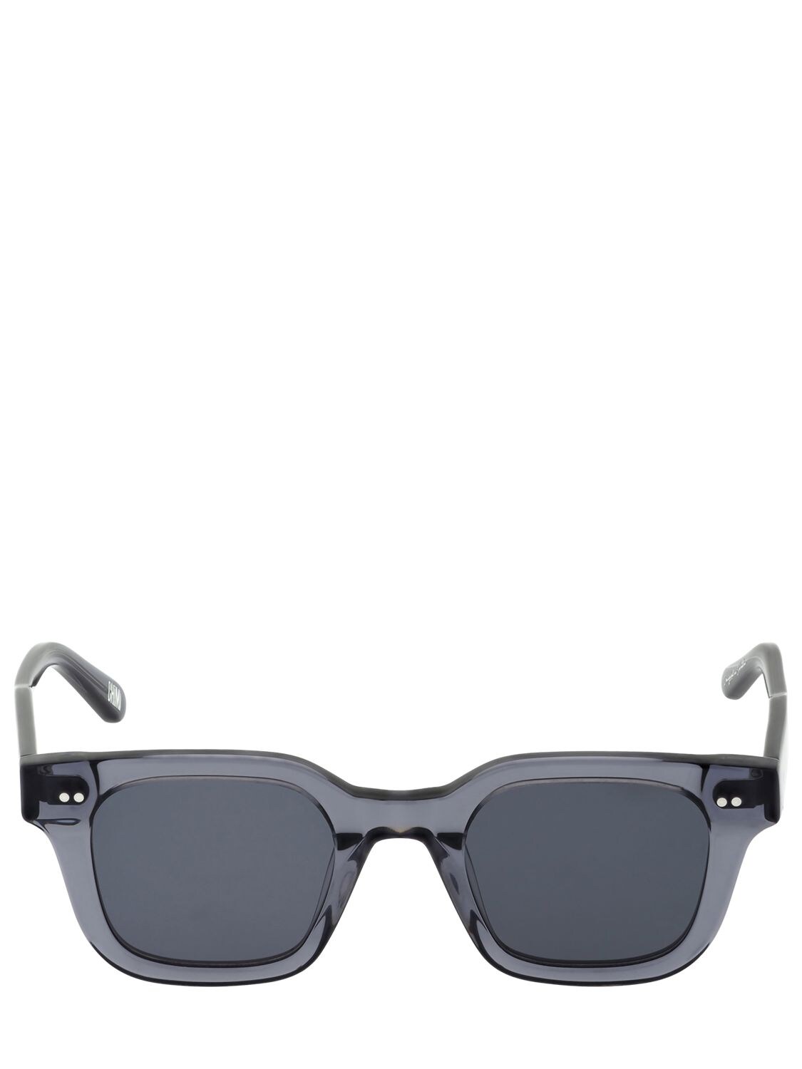 Chimi Ginger 004 Square Acetate Sunglasses In Grey,black