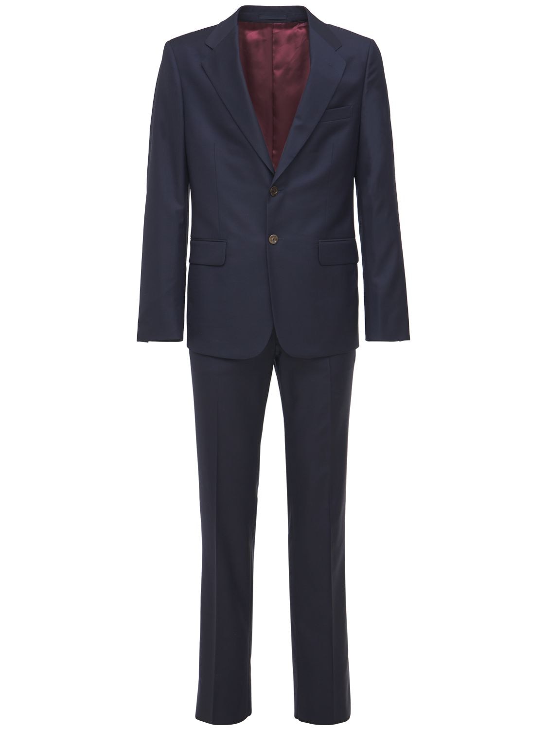 Image of Natural Wool Blend London Suit