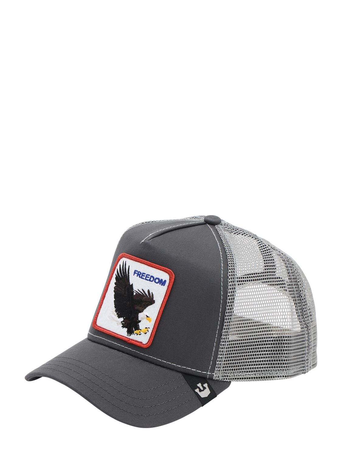 Goorin Bros Democracy Patch Trucker Hat In Grey