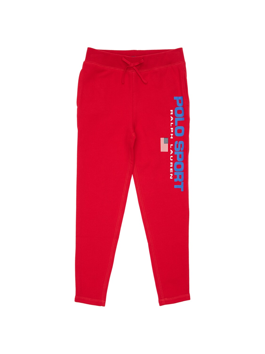 polo sweatpants red