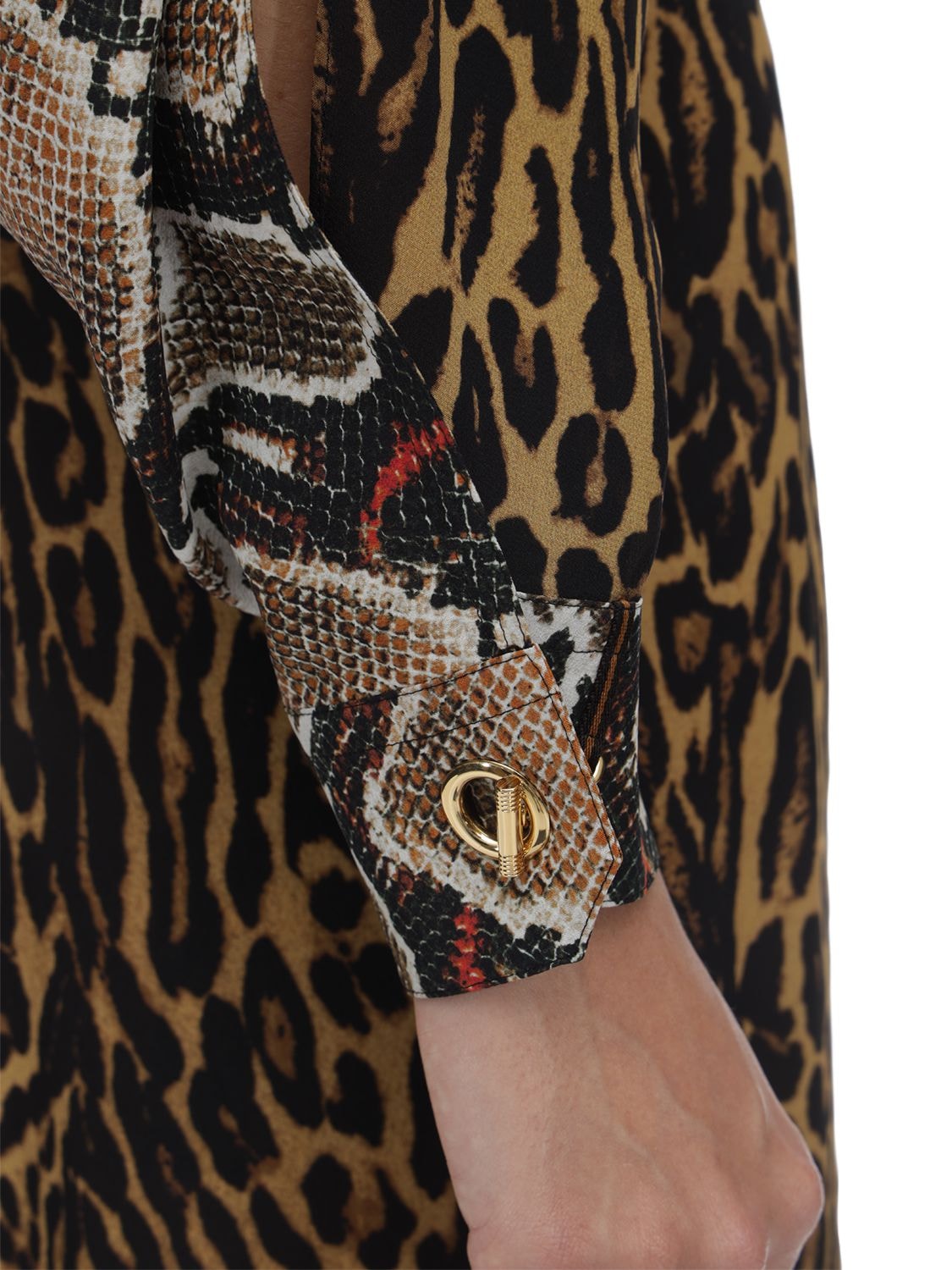 burberry leopard shirt