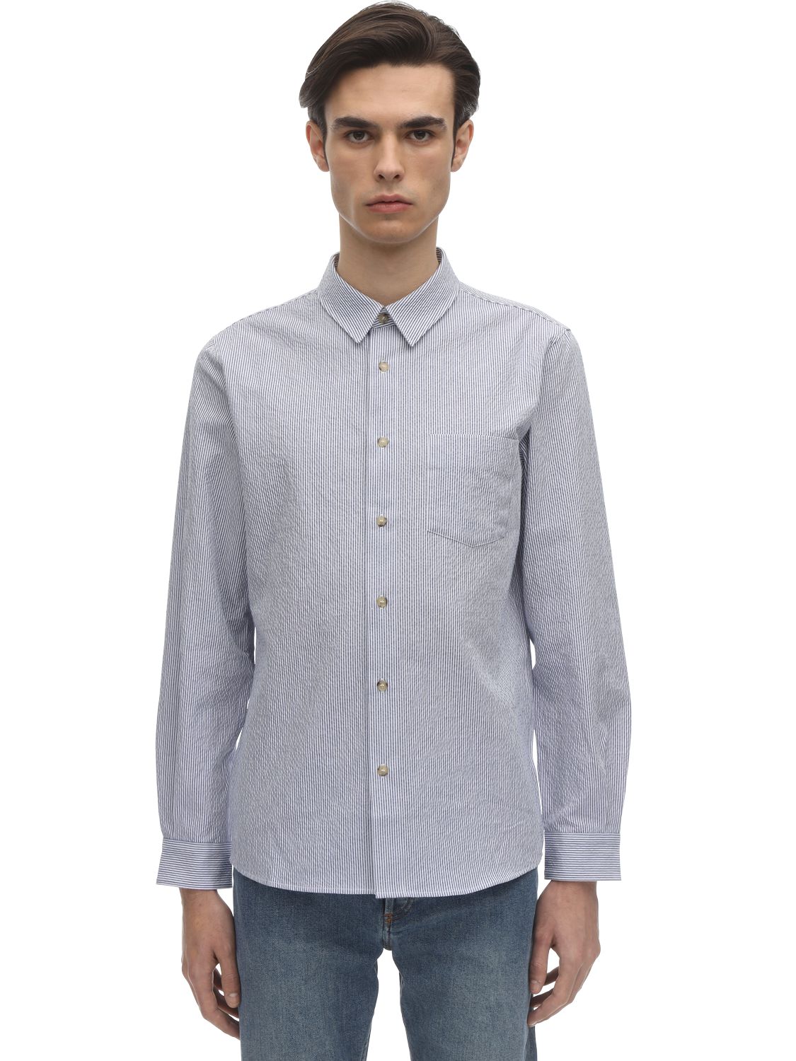 92 Pinstriped Cotton Shirt