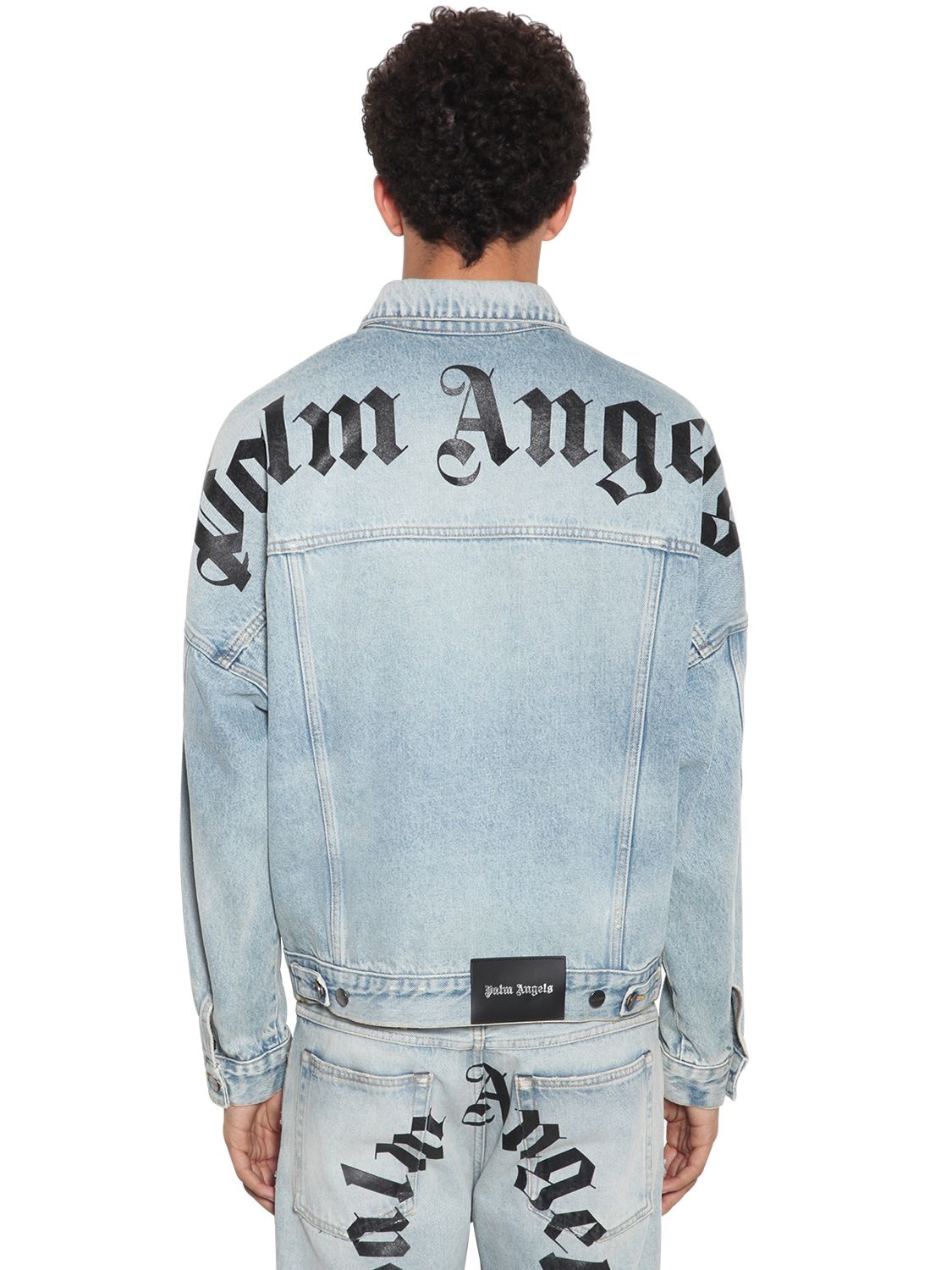palm angels jeans jacket