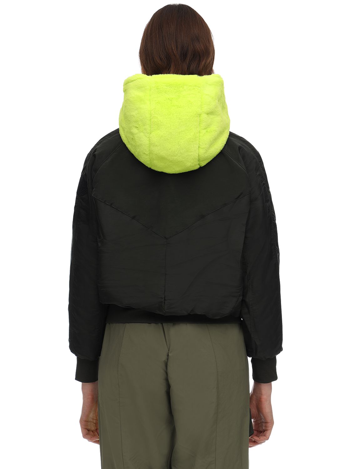 Nike Jordan Reversible Tech Bomber Jacket In Green ModeSens