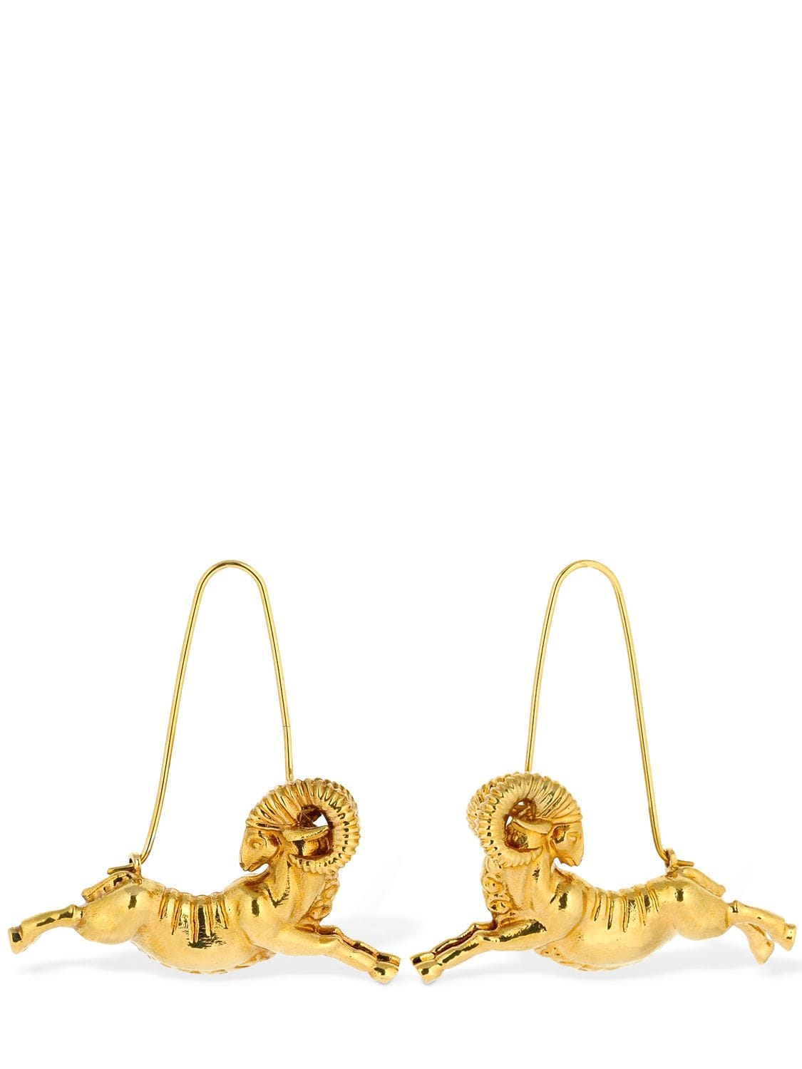 Givenchy Aries Sign Earrings In Gold